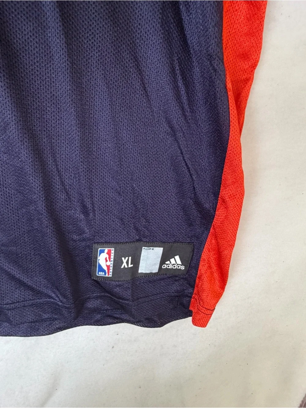 Vintage Golden State Warriors Basketball Jersey Blue Stephen Jackson Adidas L